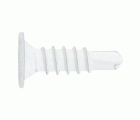BCP B [CP] Tornillo autotaladrante de cabeza extraplana y huella PH. Pintado blanco. Huella PH